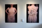 installation view (alpern gallery 2010). 2 dress photos