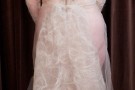 can you see me (bustle dress)? 2011. photo of bustle dress. felted alpaca and tulle, beads