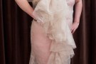 can you see me (ruffle dress)? 2011. photo of ruffle dress. felted alpaca and tulle
